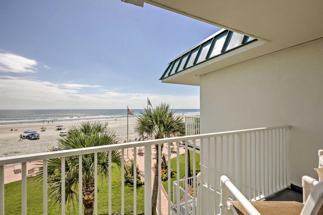 Daytona Beach Studio With Oceanfront Balcony And Pool! Esterno foto