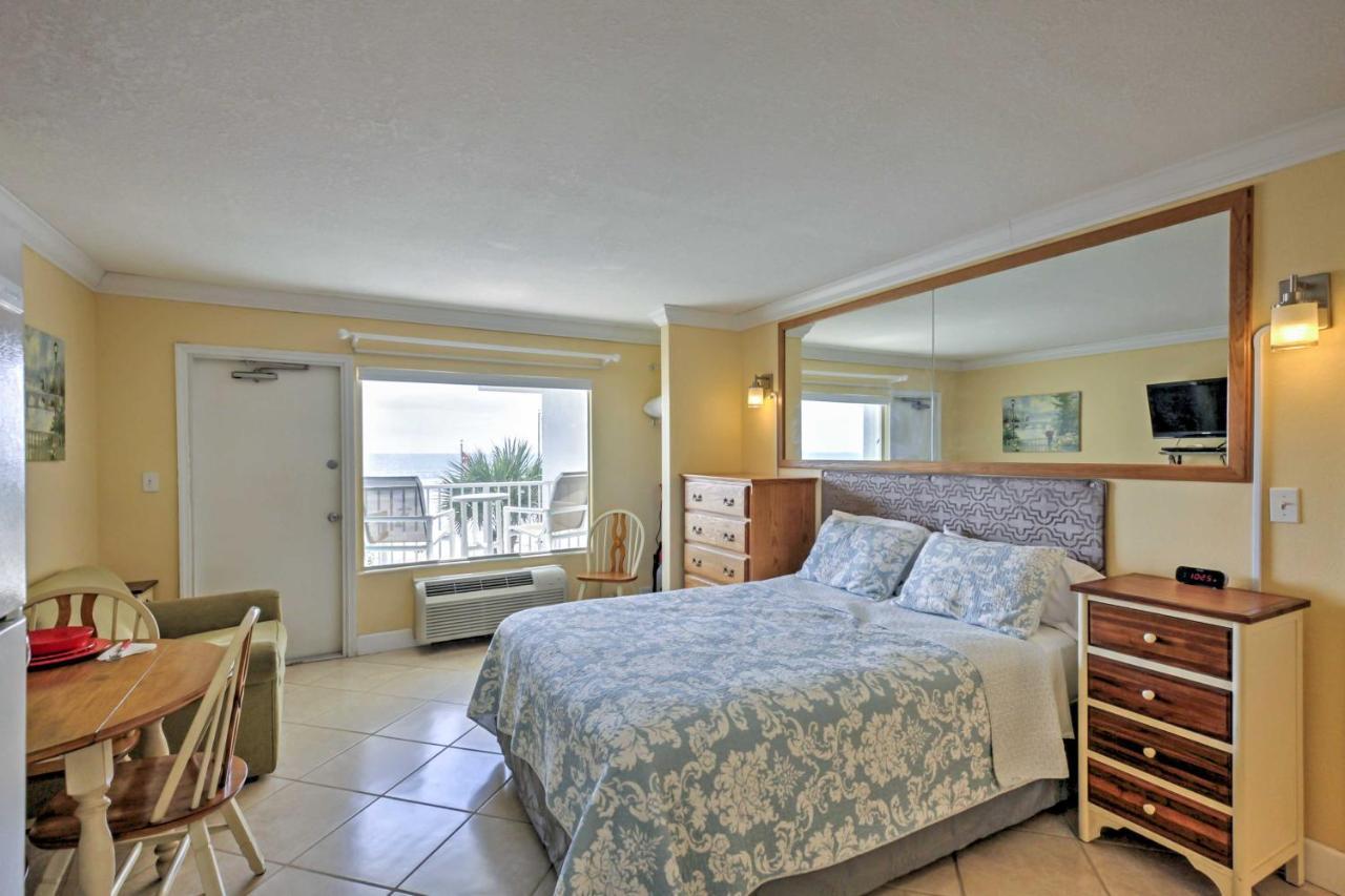 Daytona Beach Studio With Oceanfront Balcony And Pool! Esterno foto