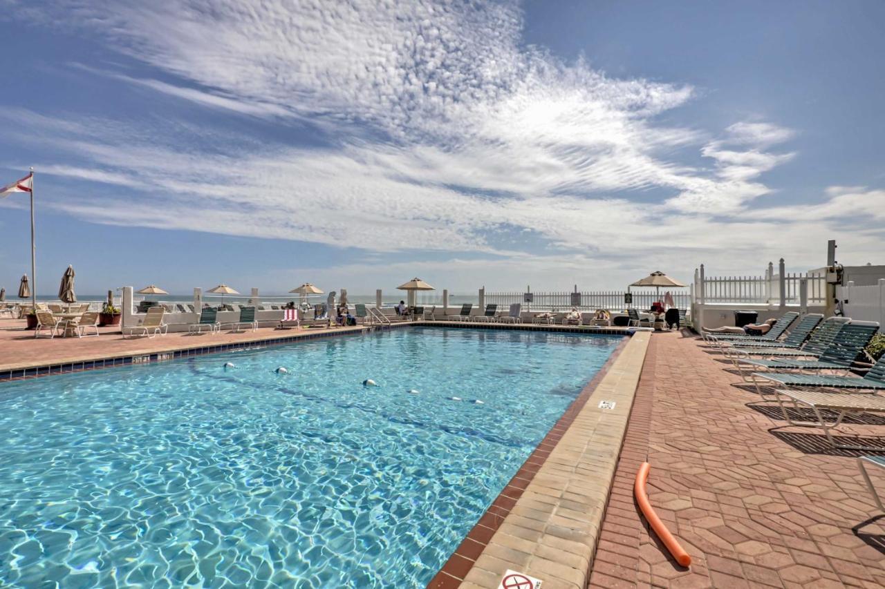 Daytona Beach Studio With Oceanfront Balcony And Pool! Esterno foto
