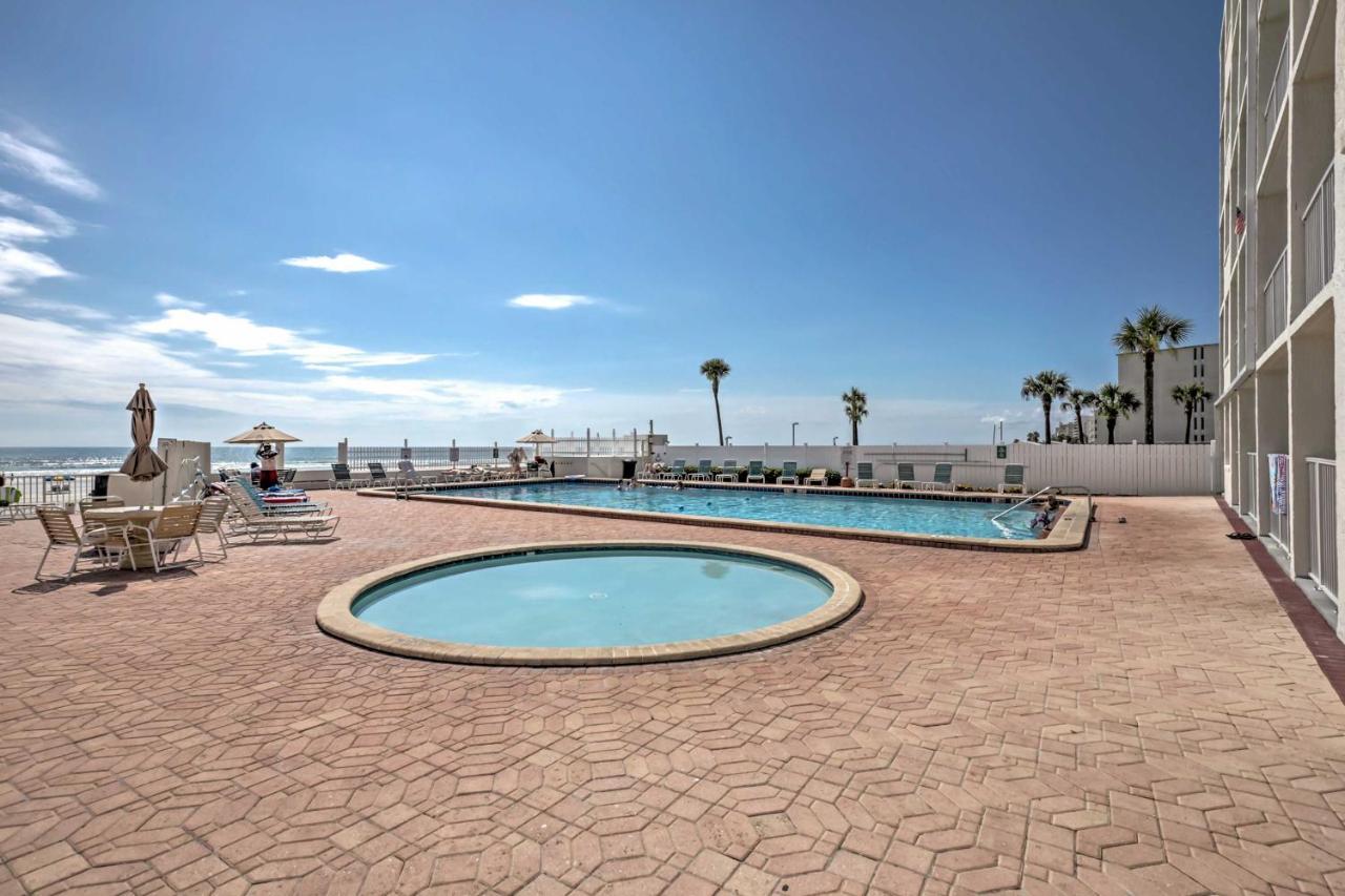 Daytona Beach Studio With Oceanfront Balcony And Pool! Esterno foto